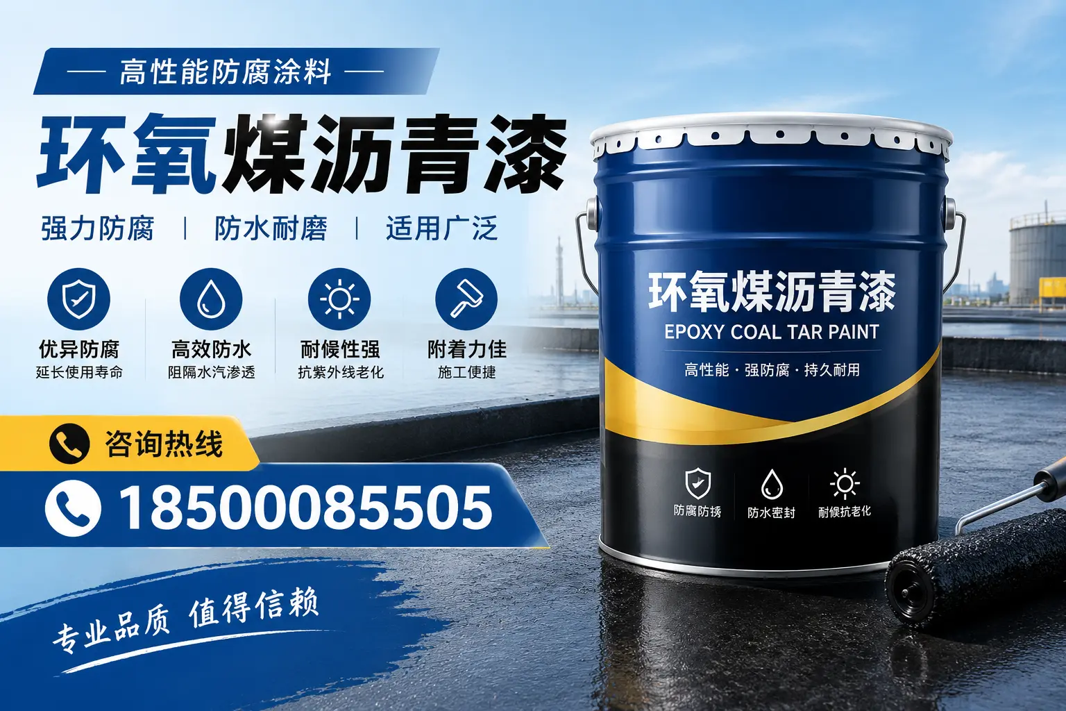 环氧煤沥青漆的主要成分与功能，宁城用户深度了解